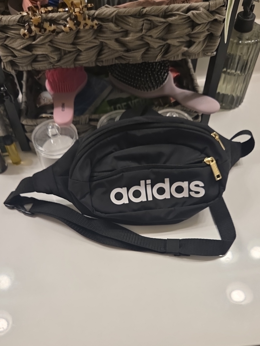adidas Fanny Pack with White Logo